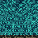 Moda, Ruby Star Society, Poolside Too, Architectural Blocks, Peacock Blue