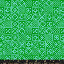 Moda, Ruby Star Society, Poolside Too, Architectural Blocks, Verdant Green