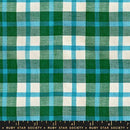 Moda, Ruby Star, Warp Weft Wovens, Mystic Star, Green Plaid