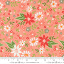 Moda, Sherri & Chelsi, Poinsettia Florals, Carnation Pink
