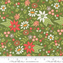 Moda, Sherri & Chelsi, Poinsettia Florals, Evergreen