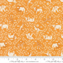 Moda, Stacey Iest Hsu, Animal Vines Grid, Canary Yellow