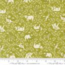 Moda, Stacey Iest Hsu, Animal Vines Grid, Iguana Green