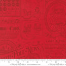 Moda, Stacy Iest Hsu, Holiday Cheer, North Pole News & Text, Poinsettia Red