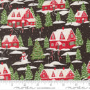 Moda, Stacy Iest Hsu, Holiday Cheer, Village Landscape, Midnight Gray
