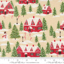 Moda, Stacy Iest Hsu, Holiday Cheer, Village Landscape, Natural