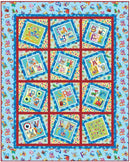 Henry Glass, Tim Read, My Very Silly Monster ABCs Quilt & Pillowcases Kit