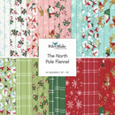 My Minds Eye, North Pole Flannel, 10inch Stacker