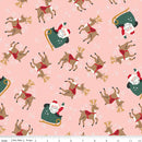 My Minds Eye, North Pole Flannel, F17750-BLUSH, Pink
