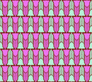Northcott, Anna Maria Parry, Art Deco Stripe, Pink