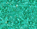 Northcott, Banyan Batiks, Abstraction, Geometry, Caribbean Blue