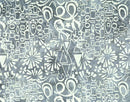 Northcott, Banyan Batiks, Abstraction, Geometry, Gray