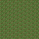 Northcott, Barnyard Christmas, Small Scale Holly on Dark Green