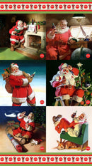 Northcott, Coca-Cola Christmas, 24" Block Panel, Multi Colors