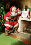 Northcott, Coca-Cola Christmas, Classic Santa Panel 30" X 42"