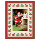 Northcott, Coca-Cola Christmas, Classic Santa Panel Quilt Kit