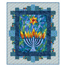 Northcott, Hanukkah Lights Wall Hanging Kit 56" X 66"