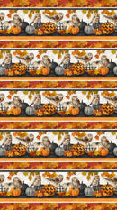 Northcott, Night Owl, Border Stripe, Multi