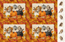Northcott, Night Owl, Placemats, One panel is 4 placemats
