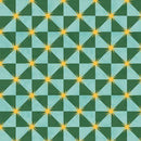 Nutcracker Whimsy-Diamond GeoTurquoise/Green NWHI06274TG