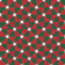 Nutcracker Whimsy-Diamond Geo Red/Green NWHI06274RG