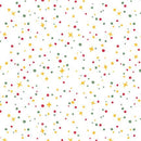Nutcracker Whimsy-Ditsy Dots &  Stars White