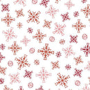Nutcracker Whimsy-Snowflake Toss White/Red