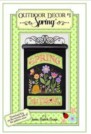 Outdoor Decor Machine Embroidery Design