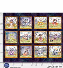 P&B Textiles, Sillier Than Sally, Little Darlings Blocks Panel 36" X 42"