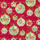 P&B Textiles, Turnkowsky Treasures, Ornaments on Red