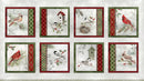 P&B Textiles, Winter Song, Main Panel