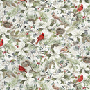 P&B Textiles, Winter Song, Packed Forest Foliage, Multi