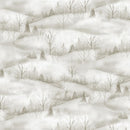 P&B Textiles, Winter Song, Tonal Scenic, Smoke Gray