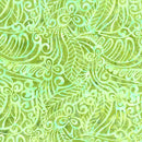 Paradise Bay Batiks, Coral Reef, Avocado