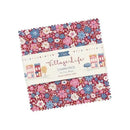 Tilda Village Life, Precut 5' Squares