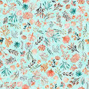 QT Fabrics,Coral Toss
