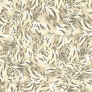 QT Fabrics, Minky Tiger Skin, Cream