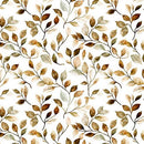 QT Fabrics, Mountain Splendor, Leaf Vine, Brown