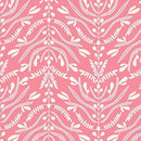QT Fabrics, Serenade, Damask Branches, Pink