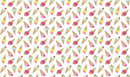 QT Fabrics, Sweet Summer, Ice Cream Cones, White