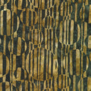 Robert Kaufman, Artisan Batiks, Concerto, Striped Circles, Pepper