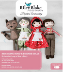 Red Riding Hood Dolls - Machine Embroidery USB
