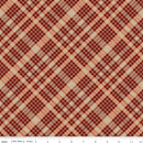 Riley Blake, Beverly McCullough, Cozy Autumn, Plaid Mahogany Brown
