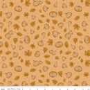 Riley Blake, Beverly McCullough, Cozy Autumn, Pumpkins Daisy Gold