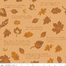 Riley Blake, Beverly McCullough, Cozy Autumn, Quotes Daisy