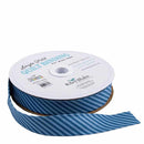 Riley Blake Bias Quilt Binding 1/8" Tonal Stripe Denim Blue