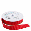 Riley Blake Bias Quilt Binding 1/8" Tonal Stripe Red