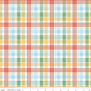 Riley Blake, Classic Winnie The Pooh, Plaid, Blue