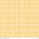 Riley Blake, Classic Winnie The Pooh, Plaid, Yellow