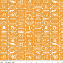 Riley Blake, Costume Makers Act II, Ticket Grid, Orange